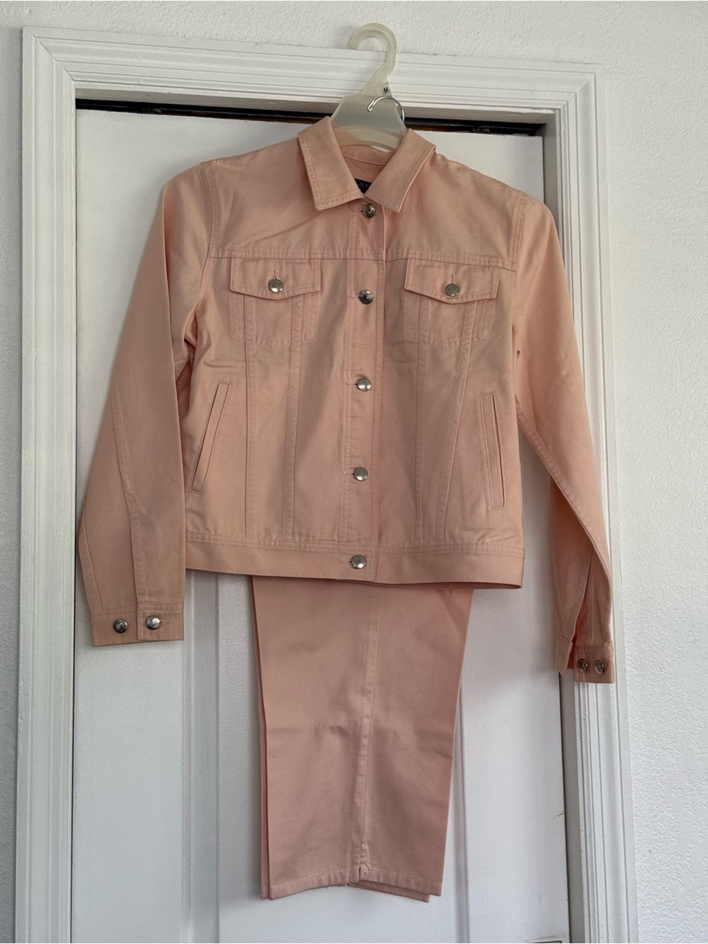Lauren Ralph Lauren Light Pink Denim Jacket